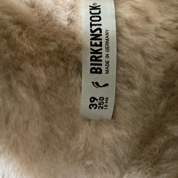 Birkenstock Arizona Shearling - Gray Taupe color - size 39 - NWOT - Picture 8 of 8